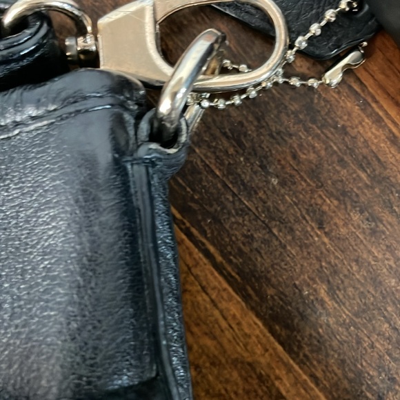 Coach Crossbody File Bag Black - Picture 8 of 11